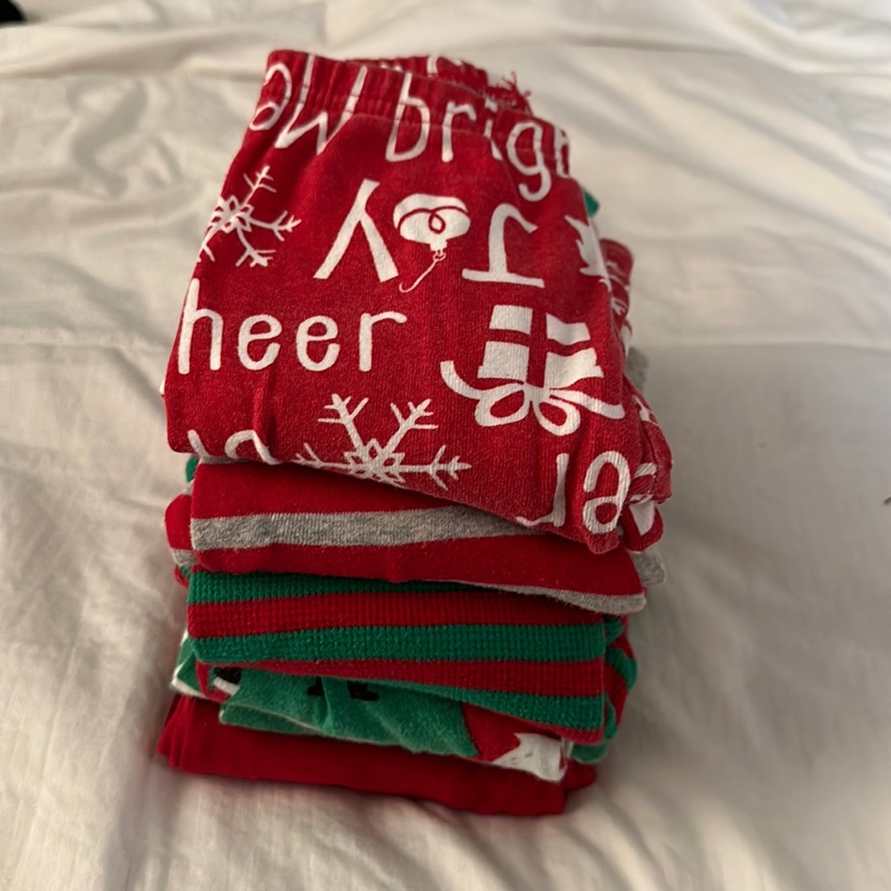 ⭐️ SIX PAIRS ⭐️ Carter’s, & just one you made by Carter’s LS 2pc pajamas.